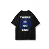 Unisex There Is No End Tshirt Siyah