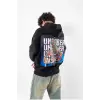 Unsober Baskılı Oversize Unisex Siyah