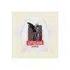 Urban Baskılı Oversize Unisex Pamuklu Nefes Alan Kalın Kumaşlı