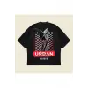 Urban Baskılı Oversize Unisex Pamuklu Nefes Alan Kalın Kumaşlı
