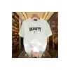 Varsity Baskılı Beyaz Erkek