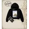 VENICE Kadın Crop Kapşonlu Sweatshirt