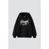Vision Of Poseidon Baskılı Oversize Unisex Premium Siyah