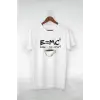 Vtshirt Beyaz -unisex - E=mc Coffe-ıllustrasyon Çizim- Y-060