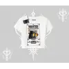 Wanted Temalı Kedi Baskılı Babby Tee Tshirt