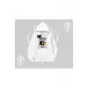 Wanted Temalı Kedi Baskılı Kapşonlu Sweatshirt