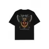 Warrior Siyah Oversize Unisex T-shirt