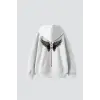 Wınget Crown Baskılı Oversize Unisex Beyaz