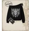 WITCH Kadın Kayık Yaka Sweatshirt