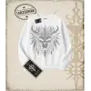 WITCH Oversize Unisex Bisiklet Yaka Sweatshirt