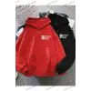 Y2K Çift SEVGİLİ Still Freedom Kalın Kışlık Sweatshirt - Baskılı Oversize KOD 1484
