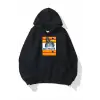 Y2K Unisex Astroworld Travis Scott Siyah Sweatshirt KOD 1976