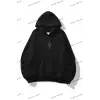Y2K Unisex Pusula Taş Görünümlü Baskılı Sweatshirt KOD 1593 Siyah