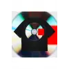 Yeezus Cd Tee Oversize Unisex Pamuklu Nefes Alan Kalın Kumaşlı
