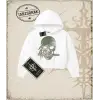 ZORO Kadın Crop Kapşonlu Sweatshirt