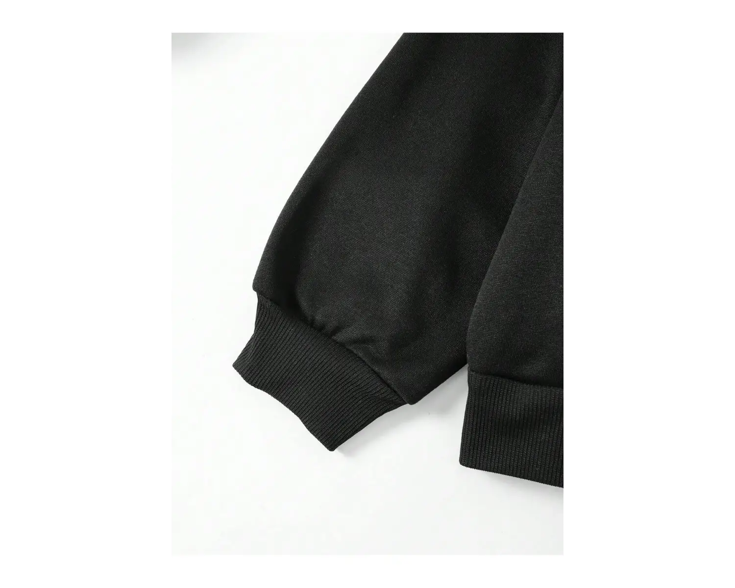 . Essnce Floral & Butterfly Print Kangaroo Pocket Drawstring Hoodie Siyah