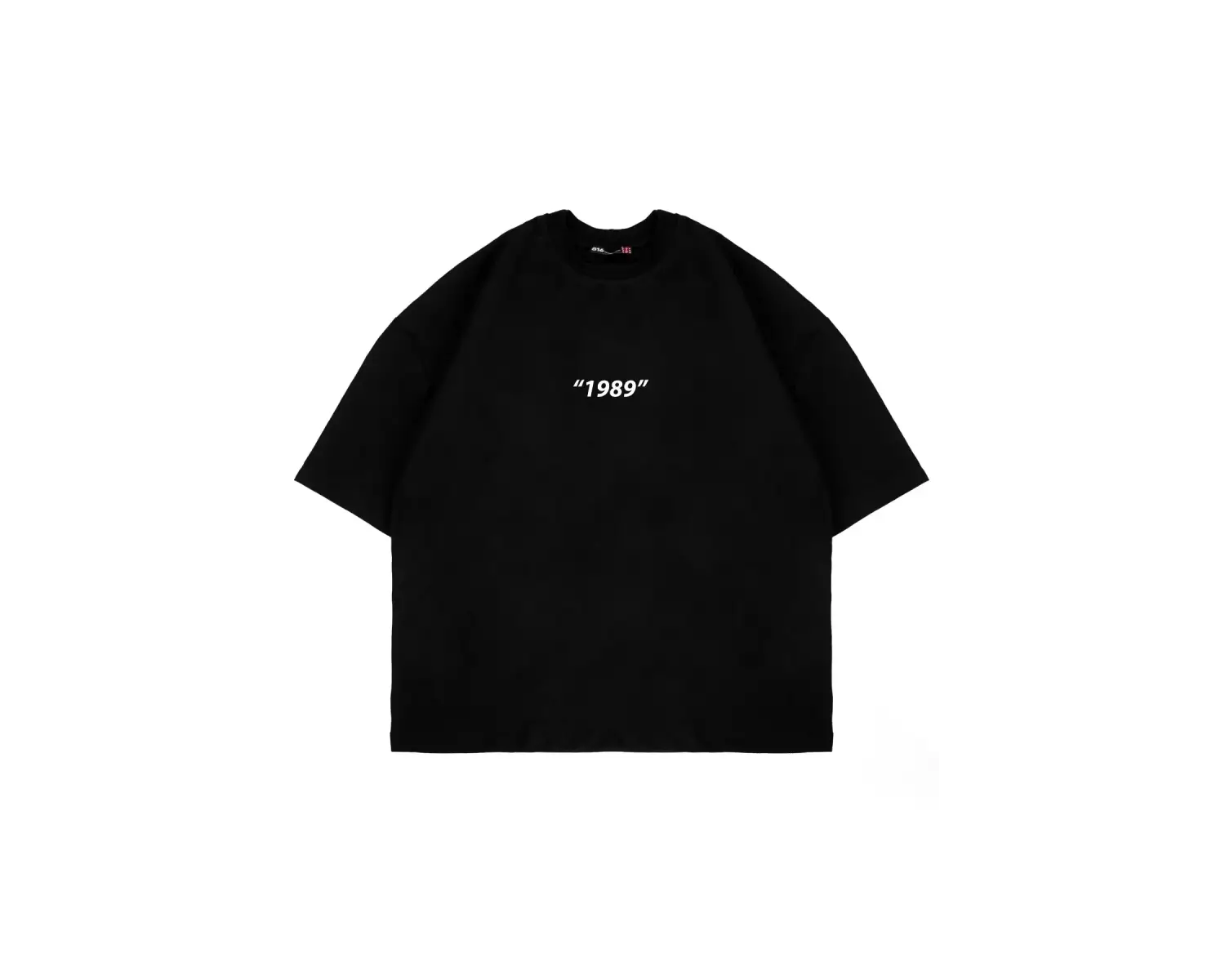 1989 Sırt Baskılı Oversize Unisex Beyaz