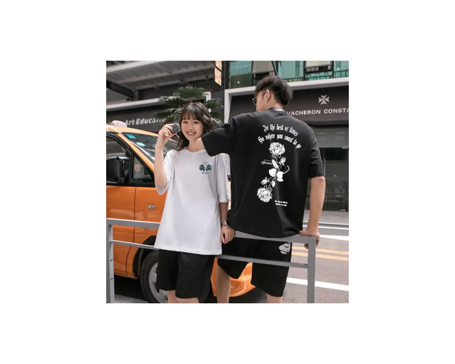 2 Adet Tir Harajuku Style Çift Sevgili Kombinleri Couple Clothing Yeni Sezon