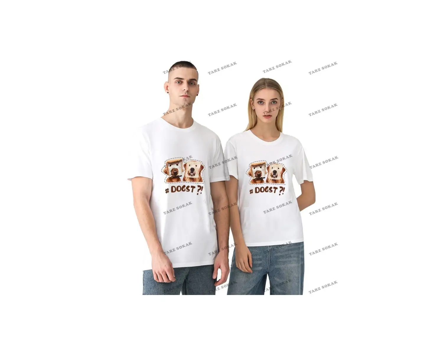 2 Adet Tir Harajuku Style Çift Sevgili Kombinleri Couple Clothing Yeni Sezon