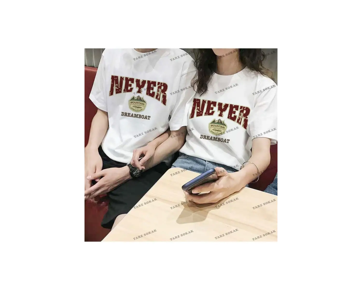 2 Adet Tir Harajuku Style Çift Sevgili Kombinleri Couple Clothing Yeni Sezon