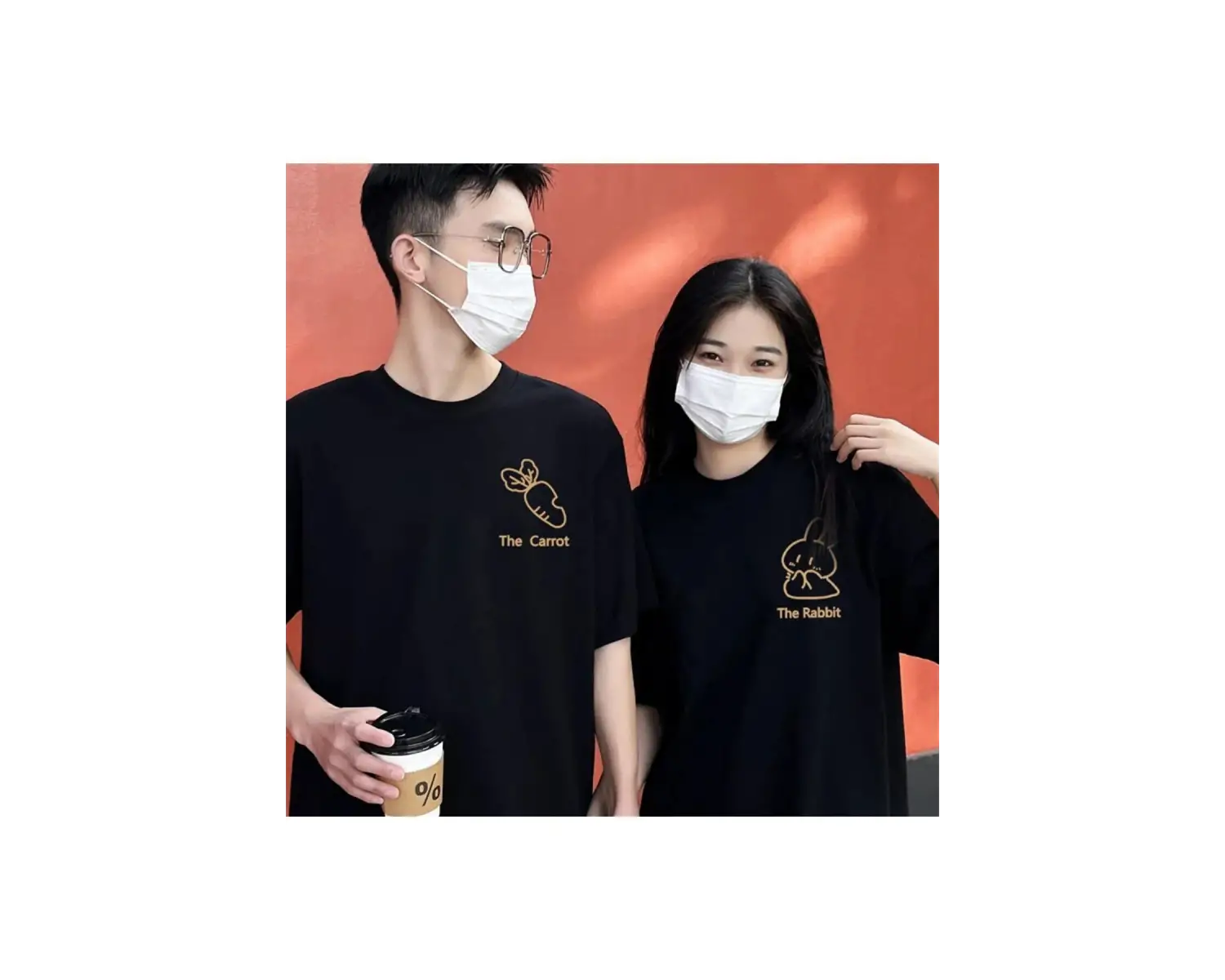 2 Adet Tir Harajuku Style Çift Sevgili Kombinleri Couple Clothing Yeni Sezon