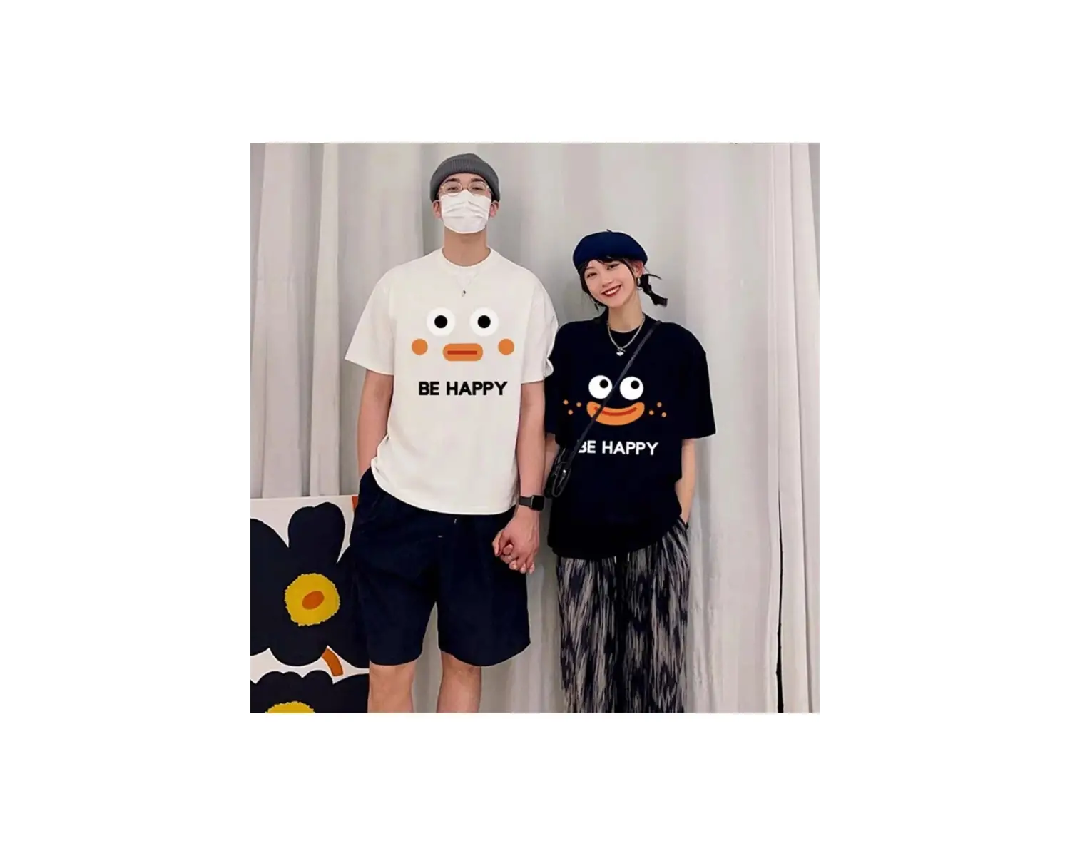 2 Adet Tir Harajuku Style Çift Sevgili Kombinleri Couple Clothing Yeni Sezon