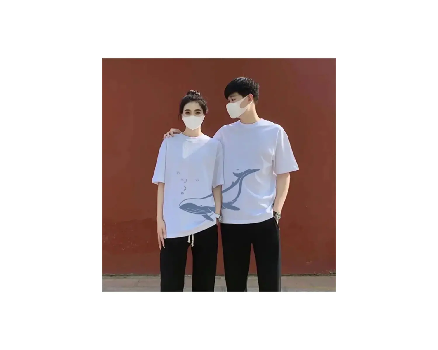 2 Adet Tir Harajuku Style Çift Sevgili Kombinleri Couple Clothing Yeni Sezon