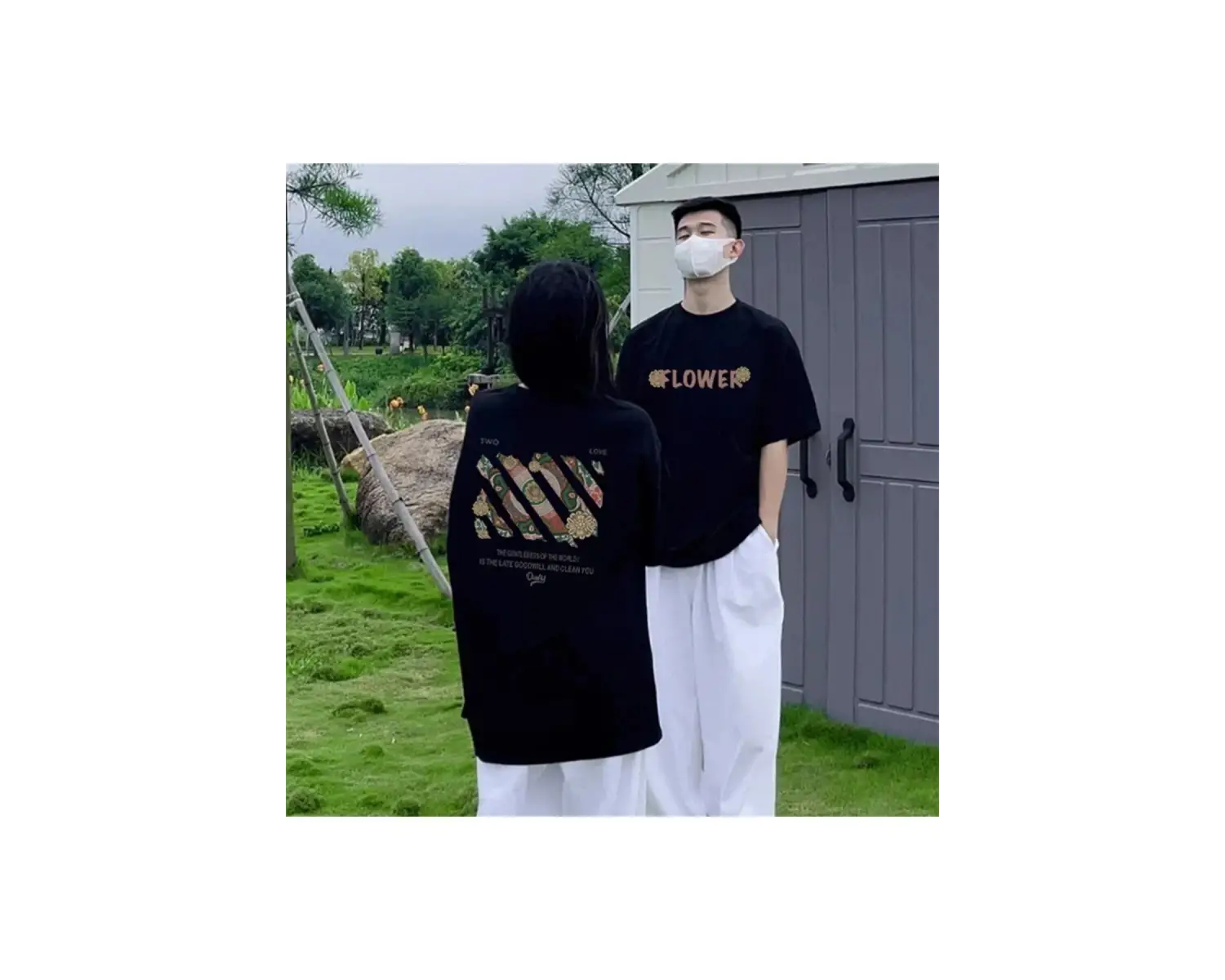 2 Adet Tir Harajuku Style Çift Sevgili Kombinleri Couple Clothing Yeni Sezon