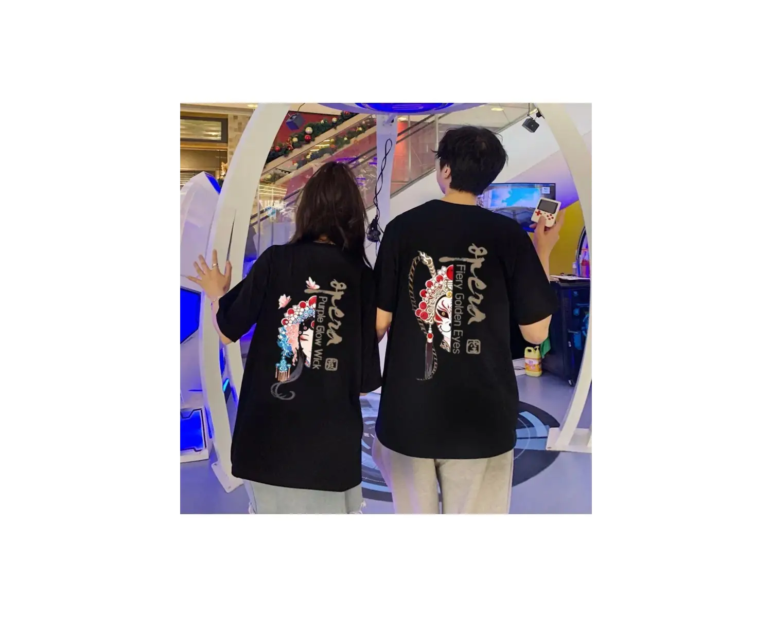 2 Adet Tir Harajuku Style Çift Sevgili Kombinleri Couple Clothing Yeni Sezon