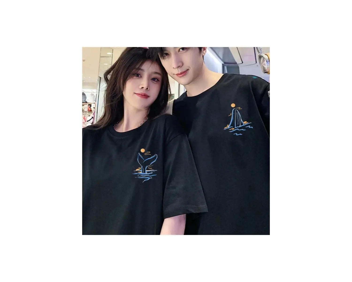 2 Adet Tir Harajuku Style Çift Sevgili Kombinleri Couple Clothing Yeni Sezon