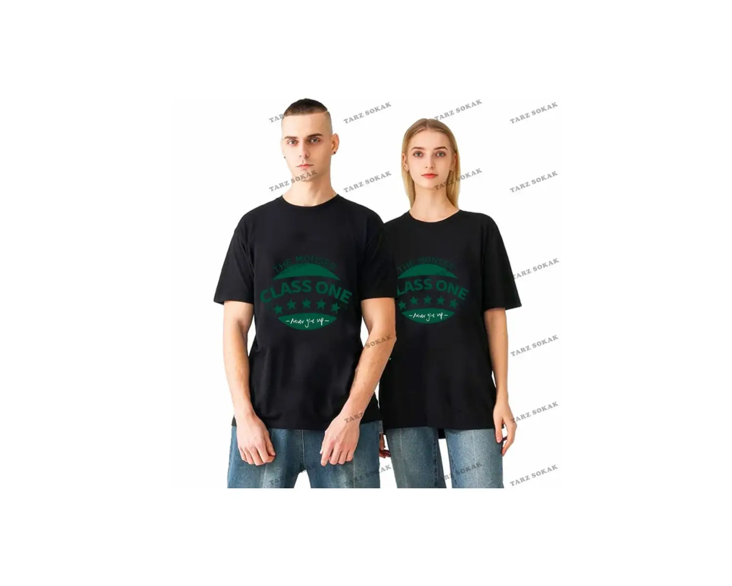 2 Adet Tir Harajuku Style Çift Sevgili Kombinleri Couple Clothing Yeni Sezon