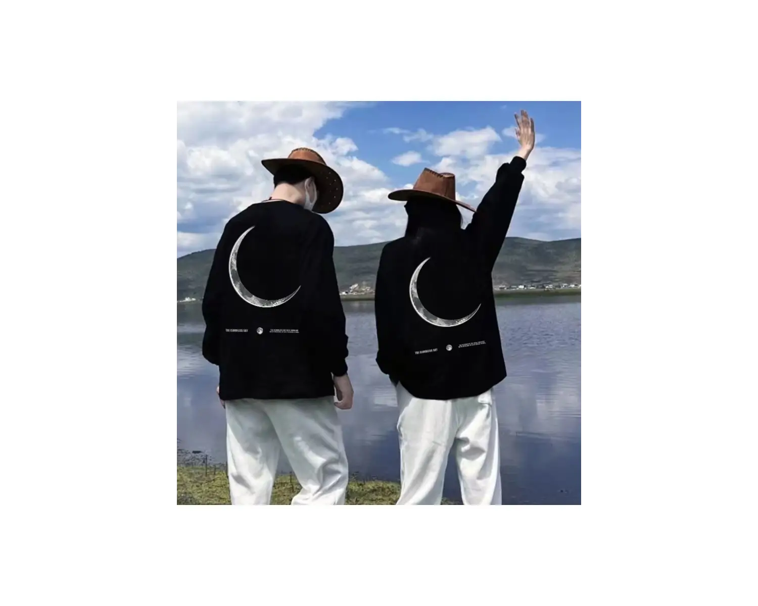 2 Li Harajuku Style Çift Sevgili Kombinleri Couple Clothing Yeni Sezon 2 Adet