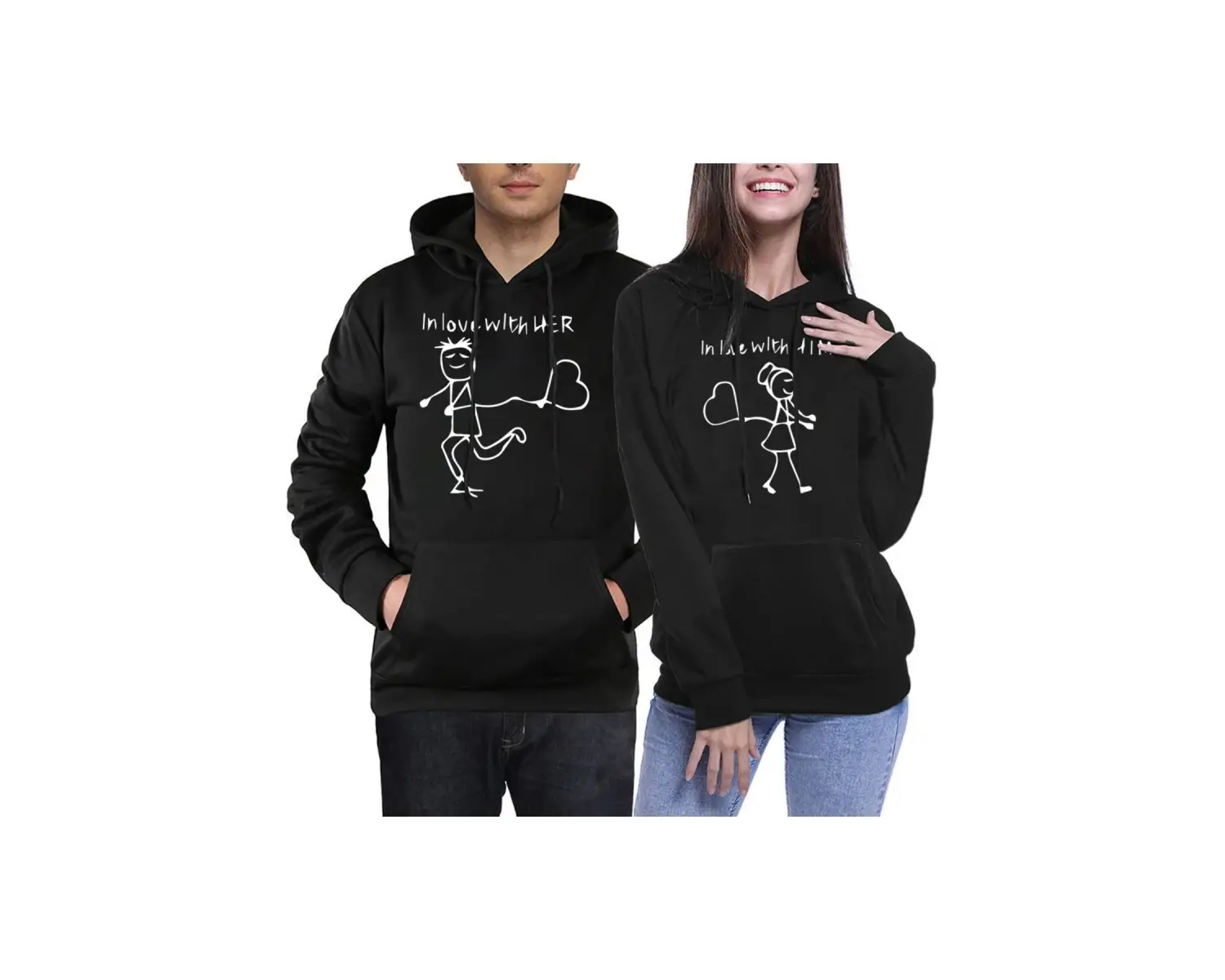 2 Li Harajuku Style Çift Sevgili Kombinleri Couple Clothing Yeni Sezon 2 Adet