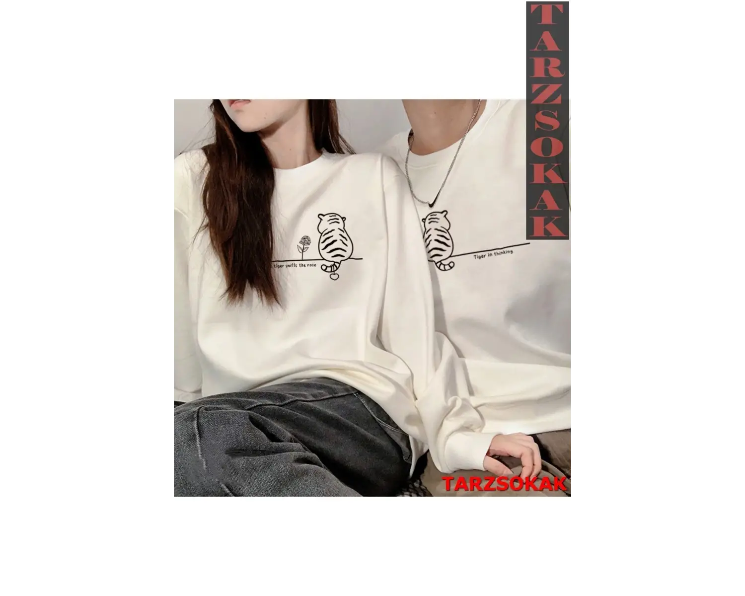 2 Li Harajuku Style Çift Sevgili Kombinleri Couple Clothing Yeni Sezon 2 Adet