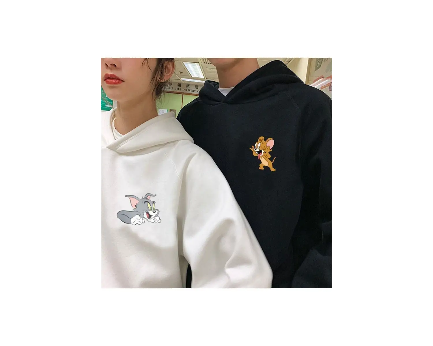 2 Li Harajuku Style Çift Sevgili Kombinleri Couple Clothing Yeni Sezon 2 Adet