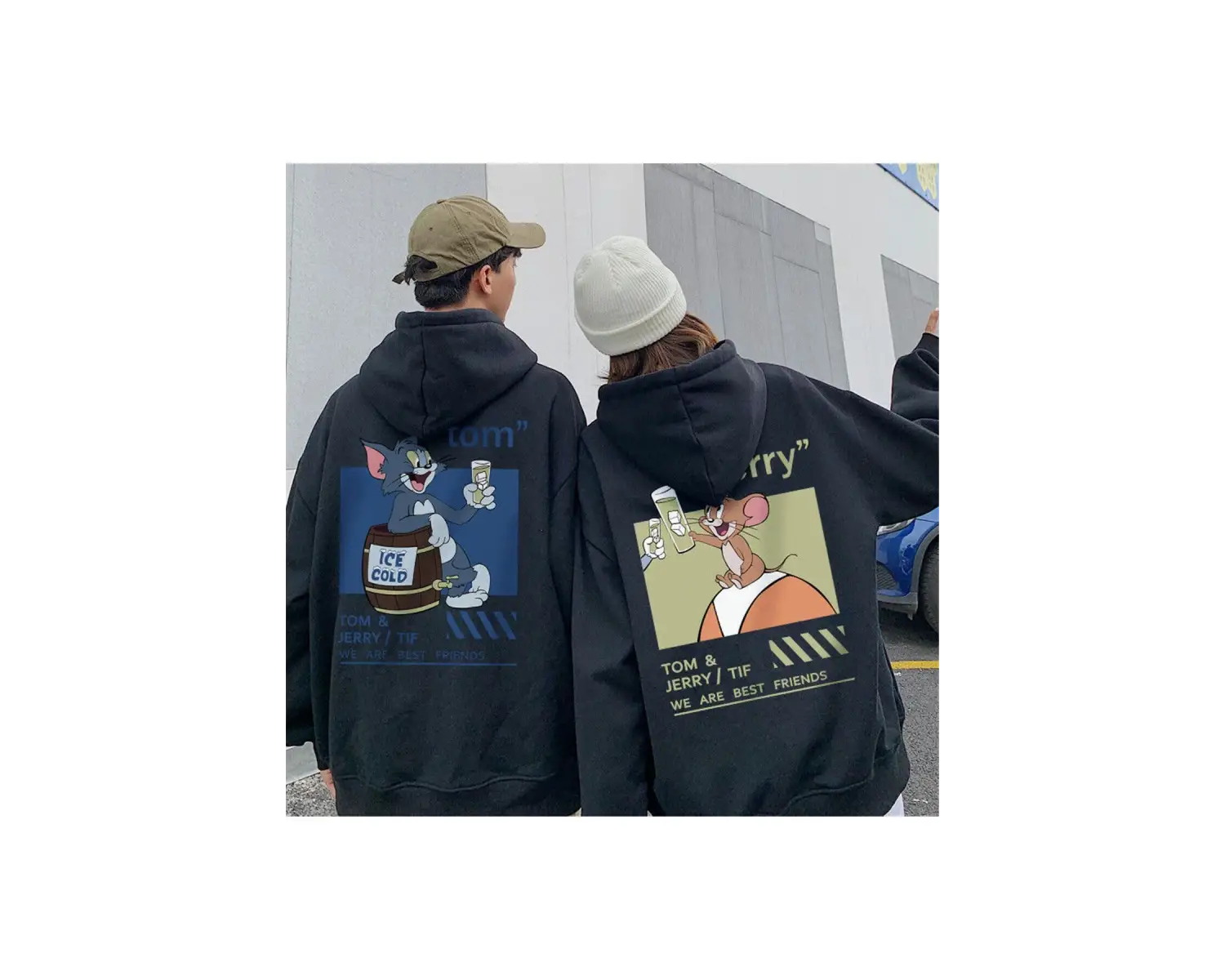 2 Li Harajuku Style Çift Sevgili Kombinleri Couple Clothing Yeni Sezon 2 Adet