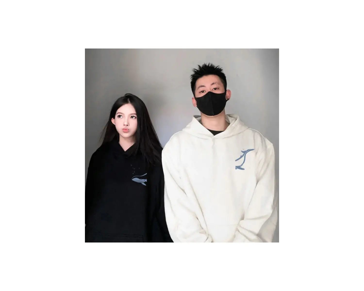 2 Li Harajuku Style Çift Sevgili Kombinleri Couple Clothing Yeni Sezon 2 Adet