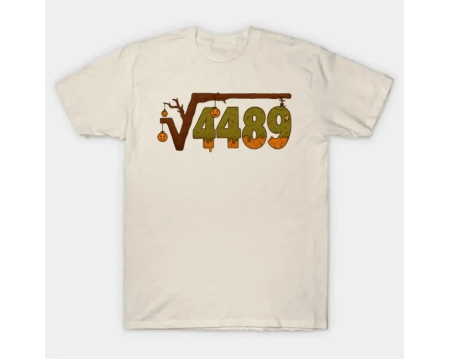 4489 Erkek Kadın T-shirt %100 Pamuklu Tişört Kısa Kollu Üstler 1012-2