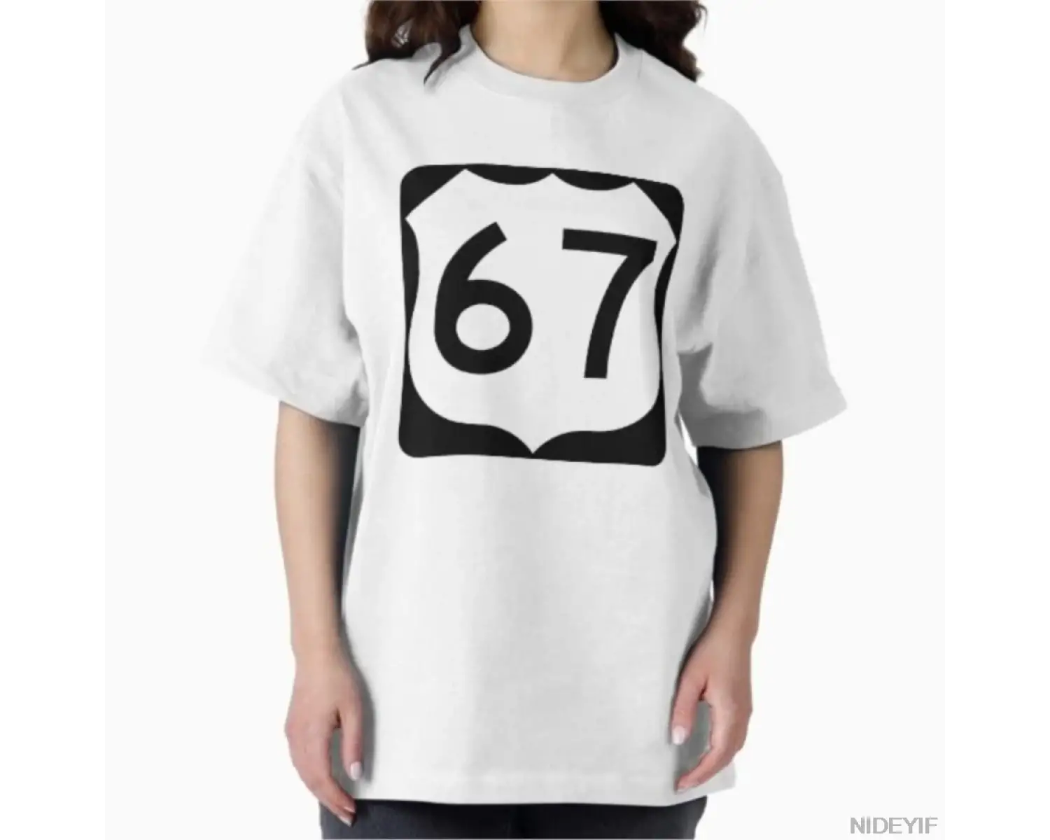 67 Erkek Kadın Tişört %100 Pamuklu Tişört Kısa Kollu Üstler 1208-4