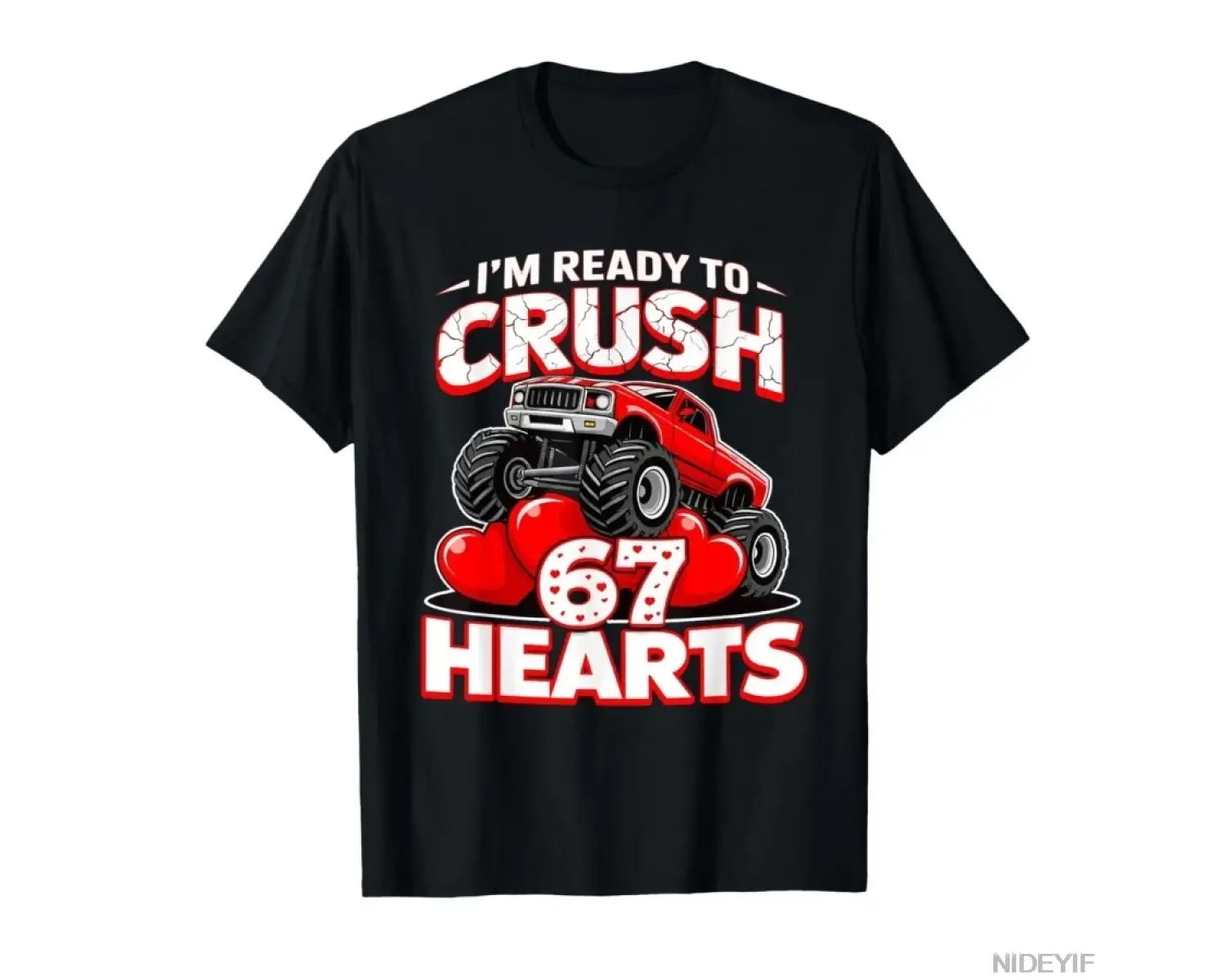 67 Kalbi Parçalamaya Hazırım Boys Valentines Six Seven Meme Tişörtü Erkekler Kadınlar İçin %1