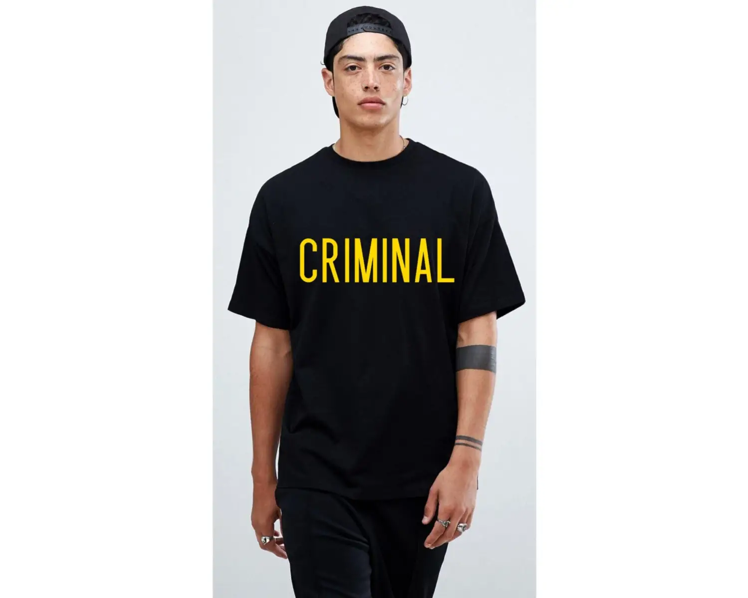 Criminal Oversize Tişört