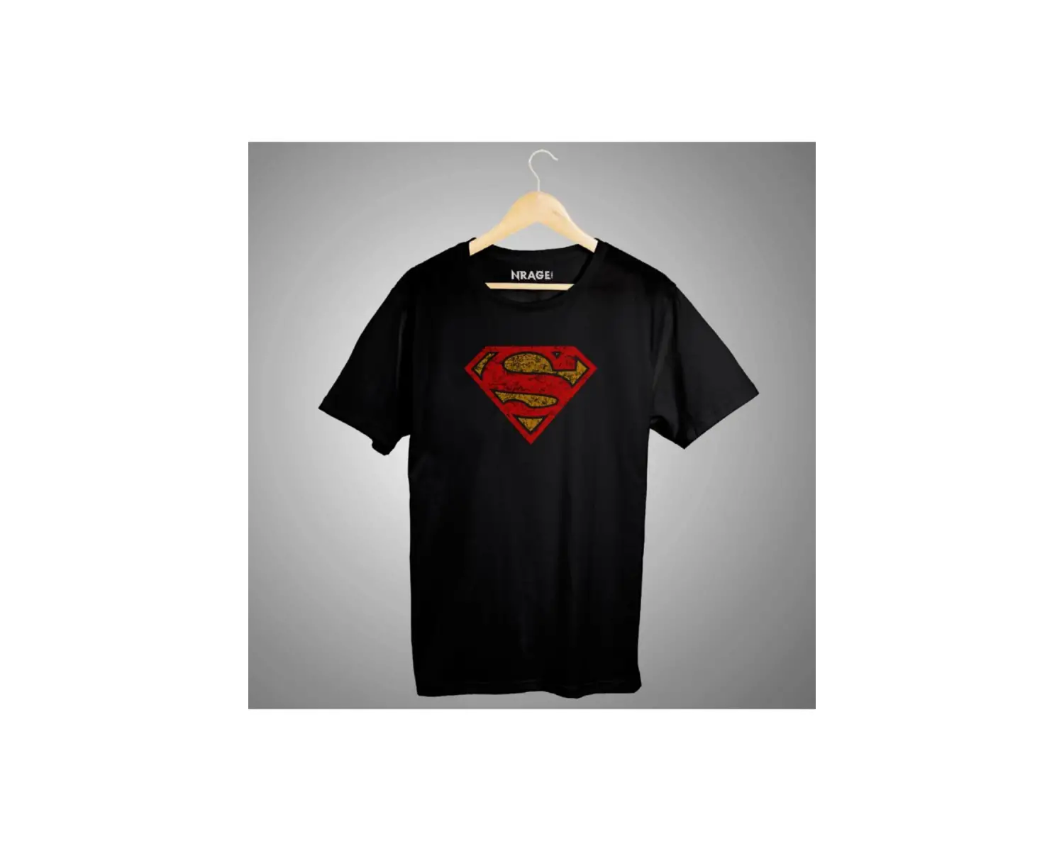 Siyah Superman Tişört