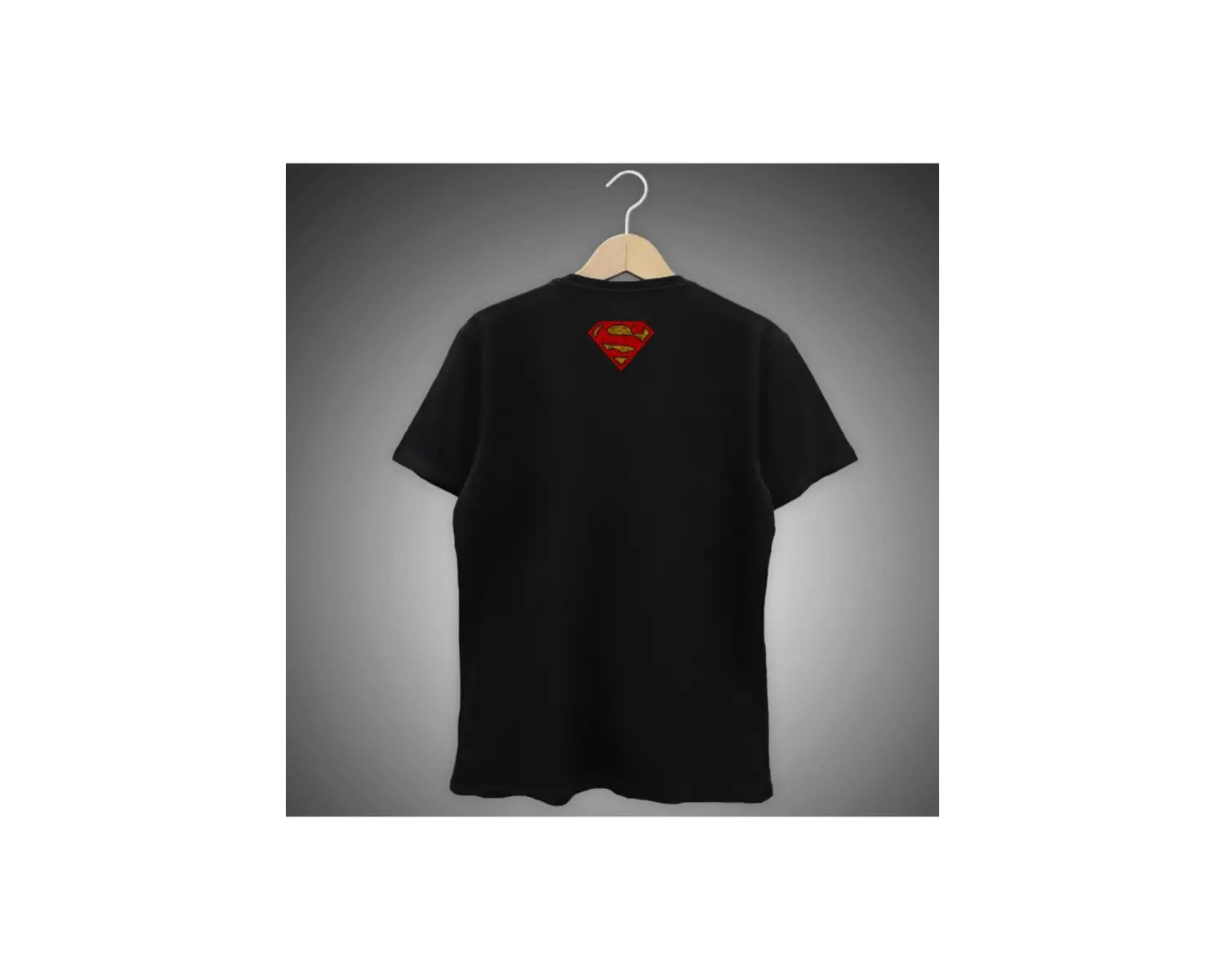 Siyah Superman Tişört