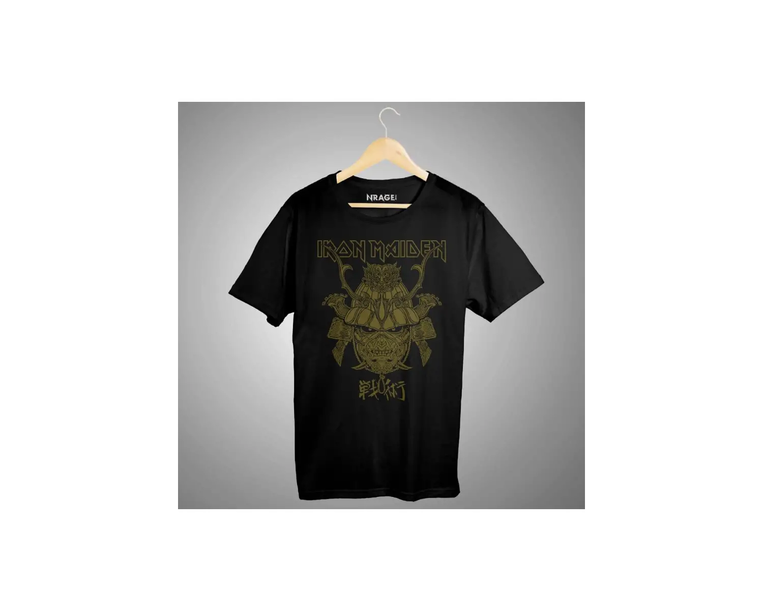 Iron Maiden Senjutsu Baskılı Tişört