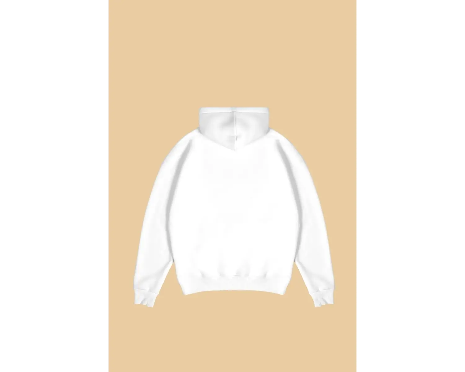 816 Racing Baskılı Oversize Unisex Beyaz