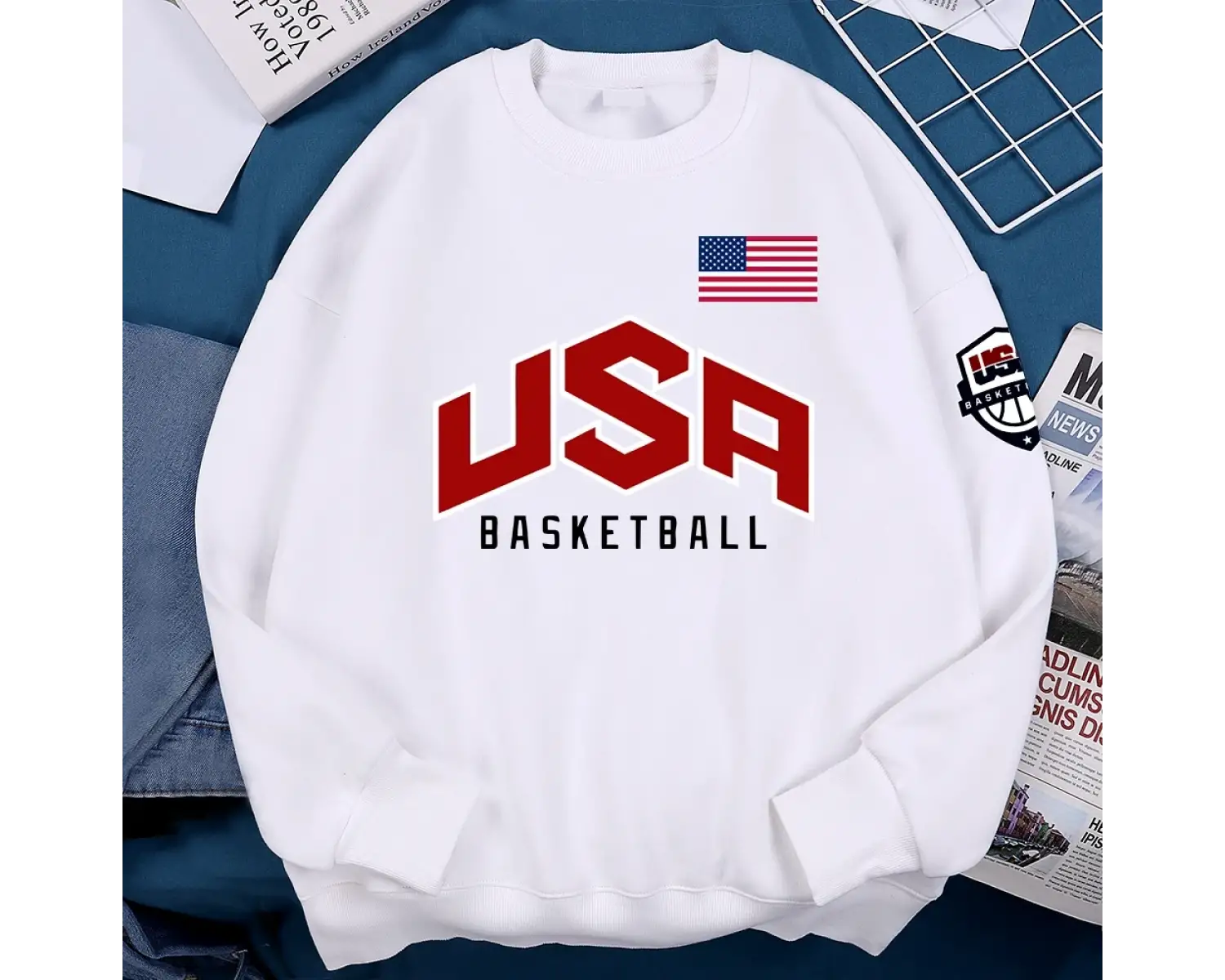 Abd Basketballer baskılı sokak rahat Hoody erkekler kadınlar Hip Hop boy giyim gevşek sıcak p