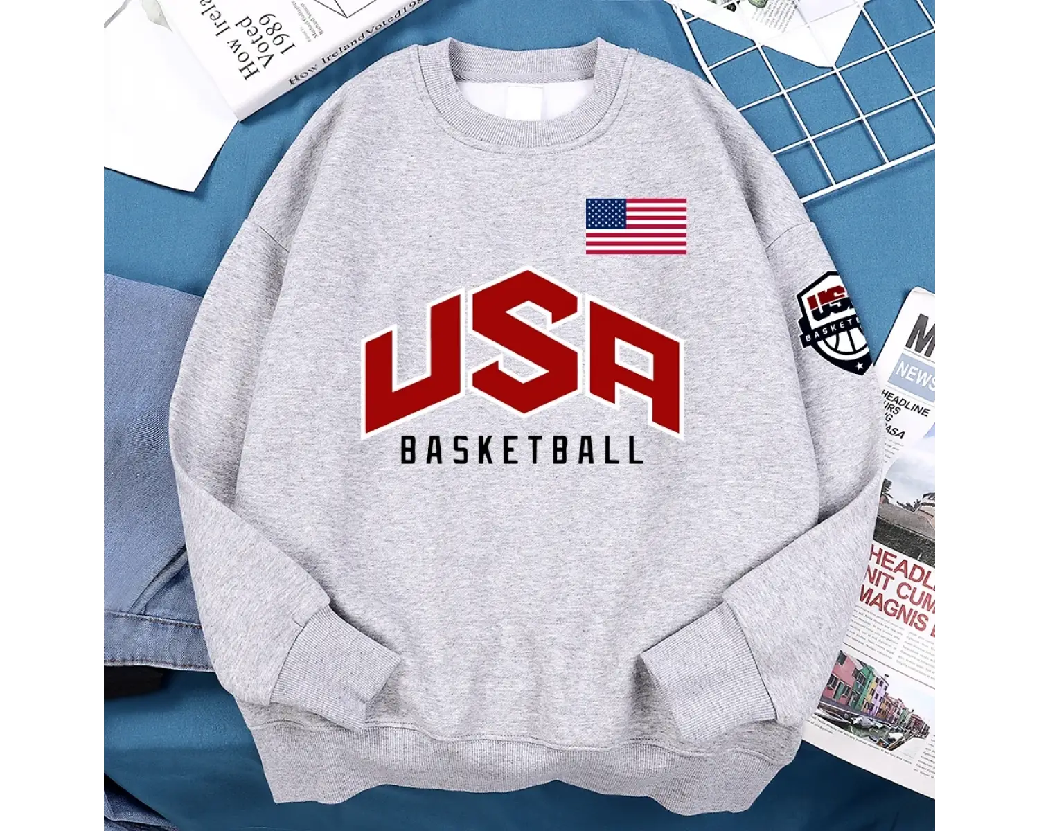 Abd Basketballer baskılı sokak rahat Hoody erkekler kadınlar Hip Hop boy giyim gevşek sıcak p