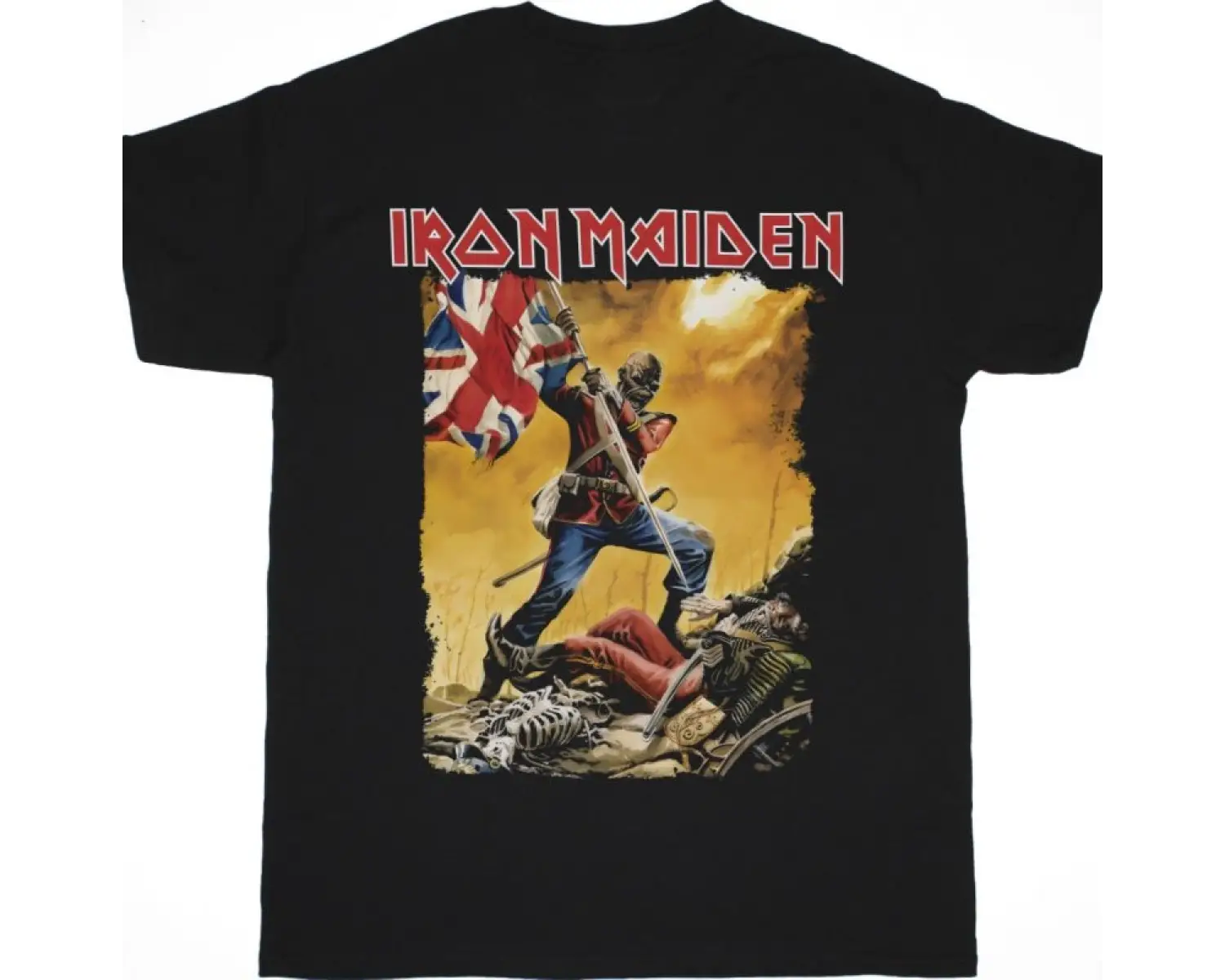 AC DC ANGUS YOUNG FOR THOSE ABOUT TO ROCK AC/DC NEW BLACK T-SHIRT ÖN BASKILI