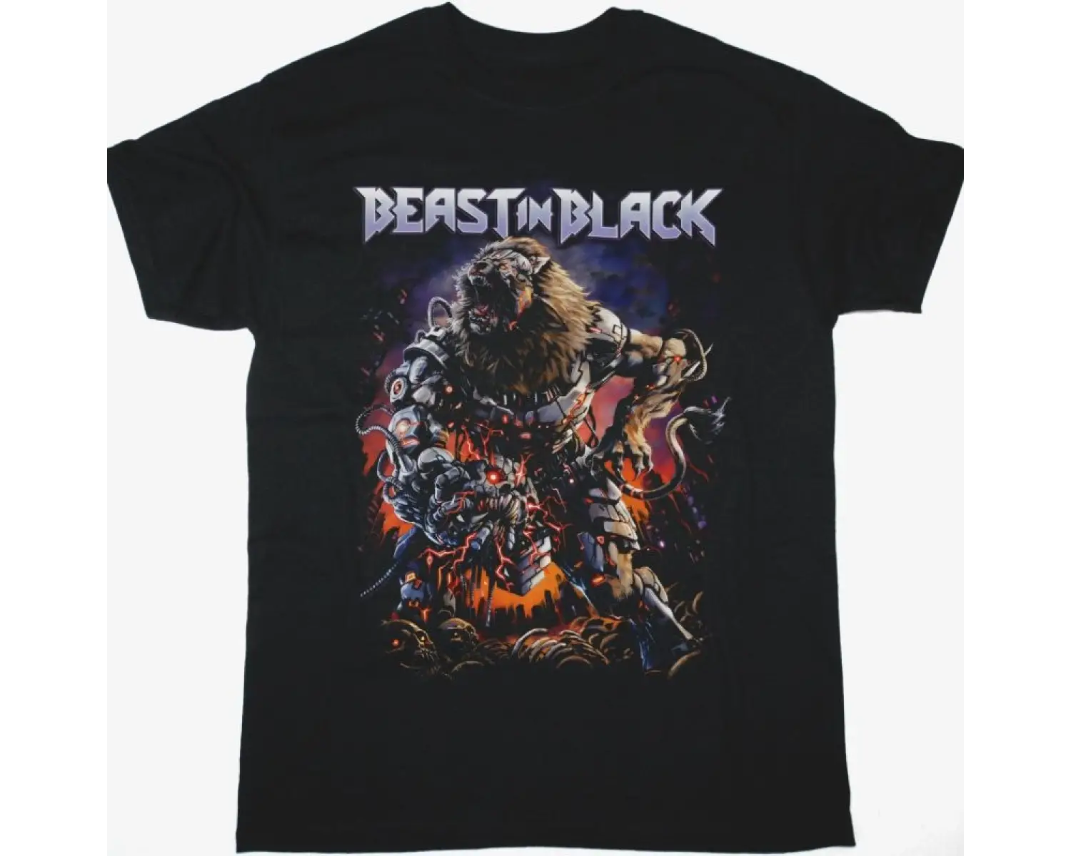 AC DC FOR THOSE ABOUT TO ROCK AC/DC NEW BLACK T-SHIRT ÖN VE ARAKA BASKILI