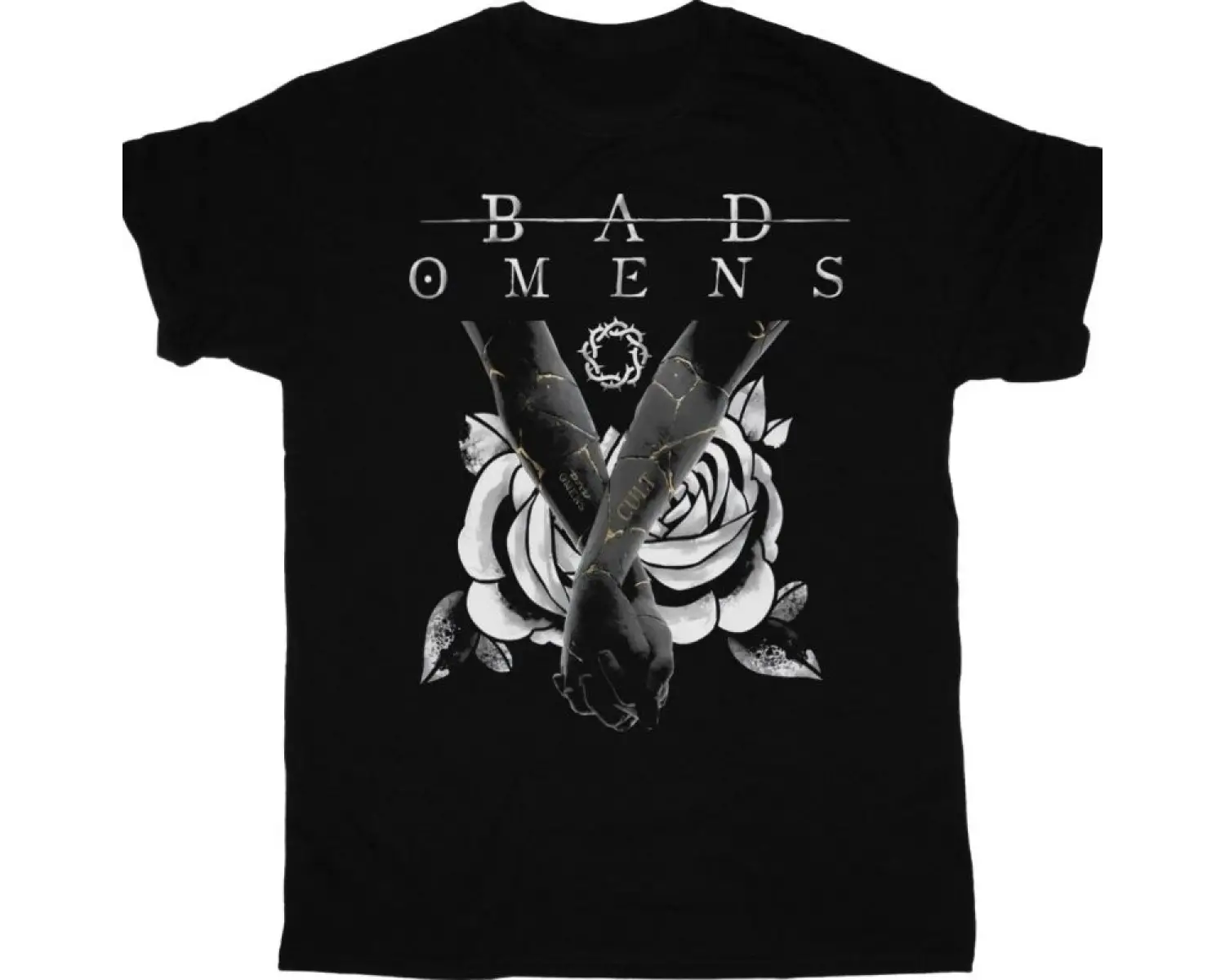 AC DC IN ROCK WE TRUST AC/DC NEW BLACK T-SHIRT ÖN BASKILI